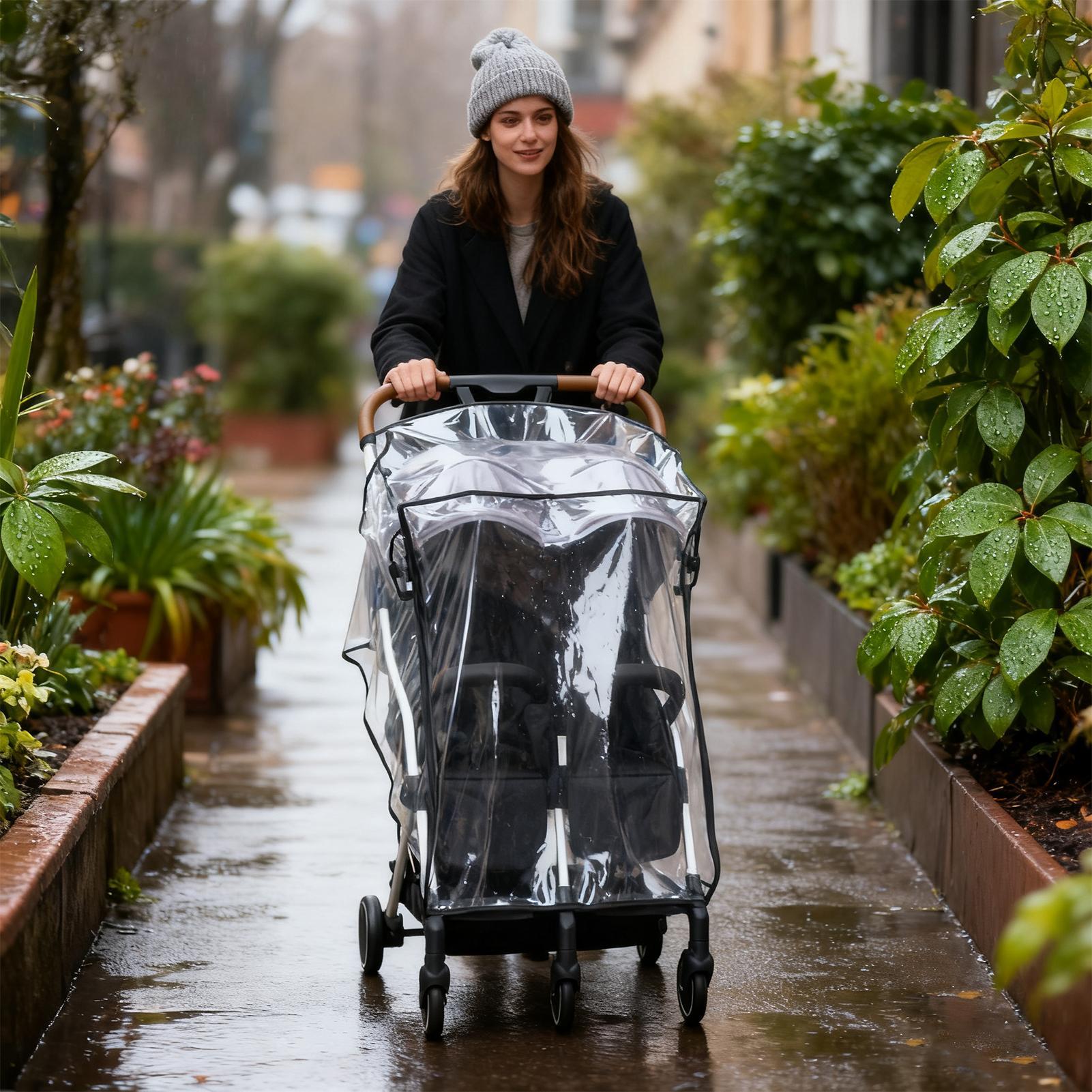 Baby Stroller Rain Cover Windp - огляд і ціна Stroller Rain Cover