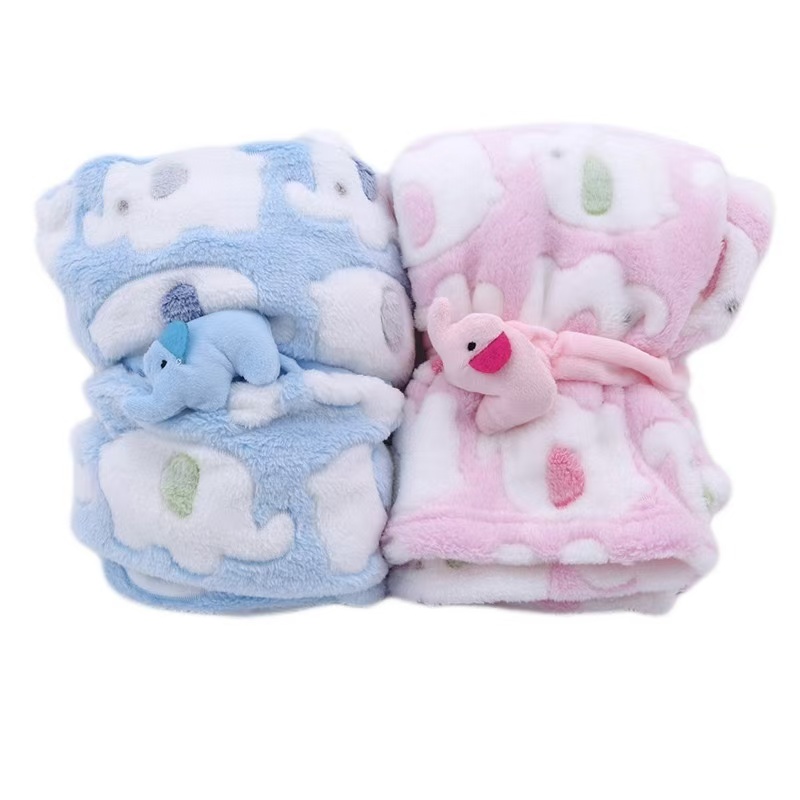 Cartoon Baby Blanket Cute Elep - огляд і ціна Baby Products Useful