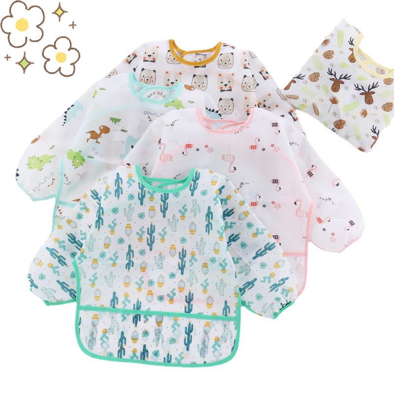 Baby Silicone Cartoon Bib 0-6  - огляд і ціна Silicone Baby Bibs