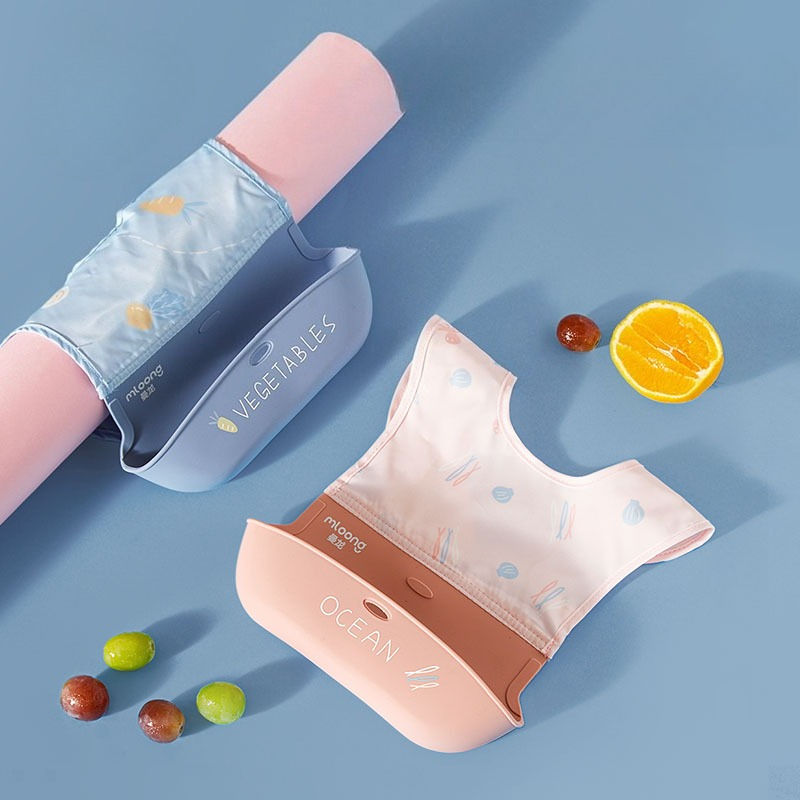 Children's Waterproof Bib Baby - огляд і ціна Silicone Baby Bibs
