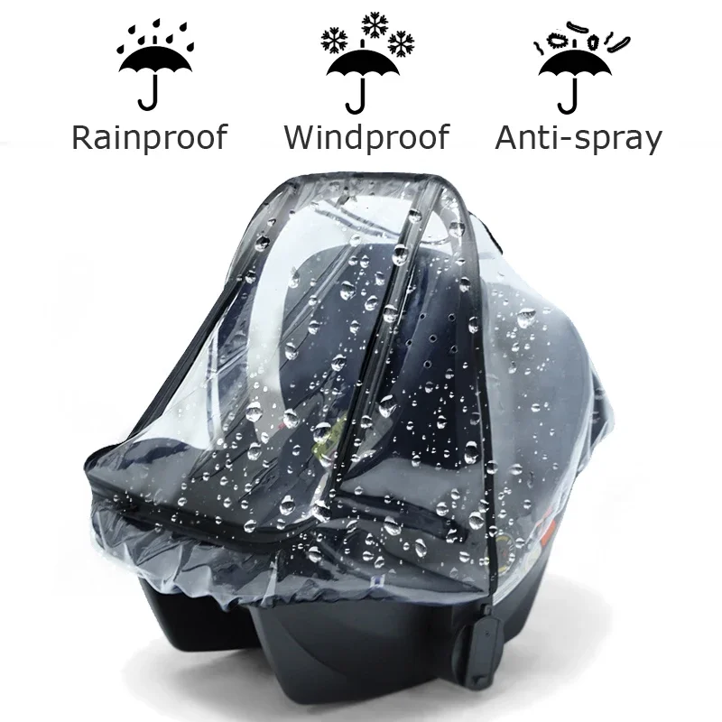 Baby Cart Basket Rain Cover Wi - огляд і ціна Stroller Rain Cover
