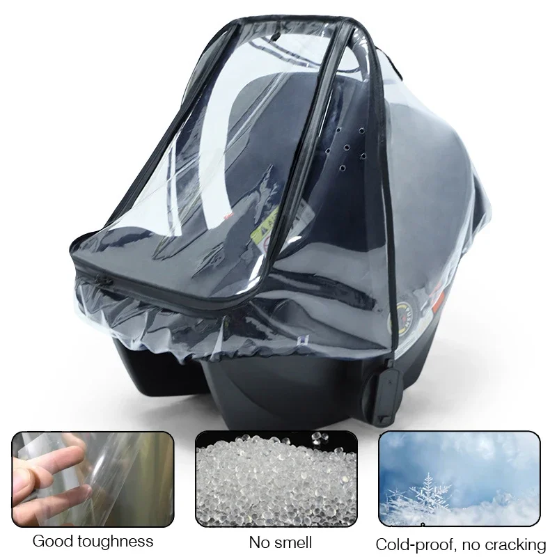 Baby Cart Basket Rain Cover Wi - огляд і ціна Stroller Rain Cover
