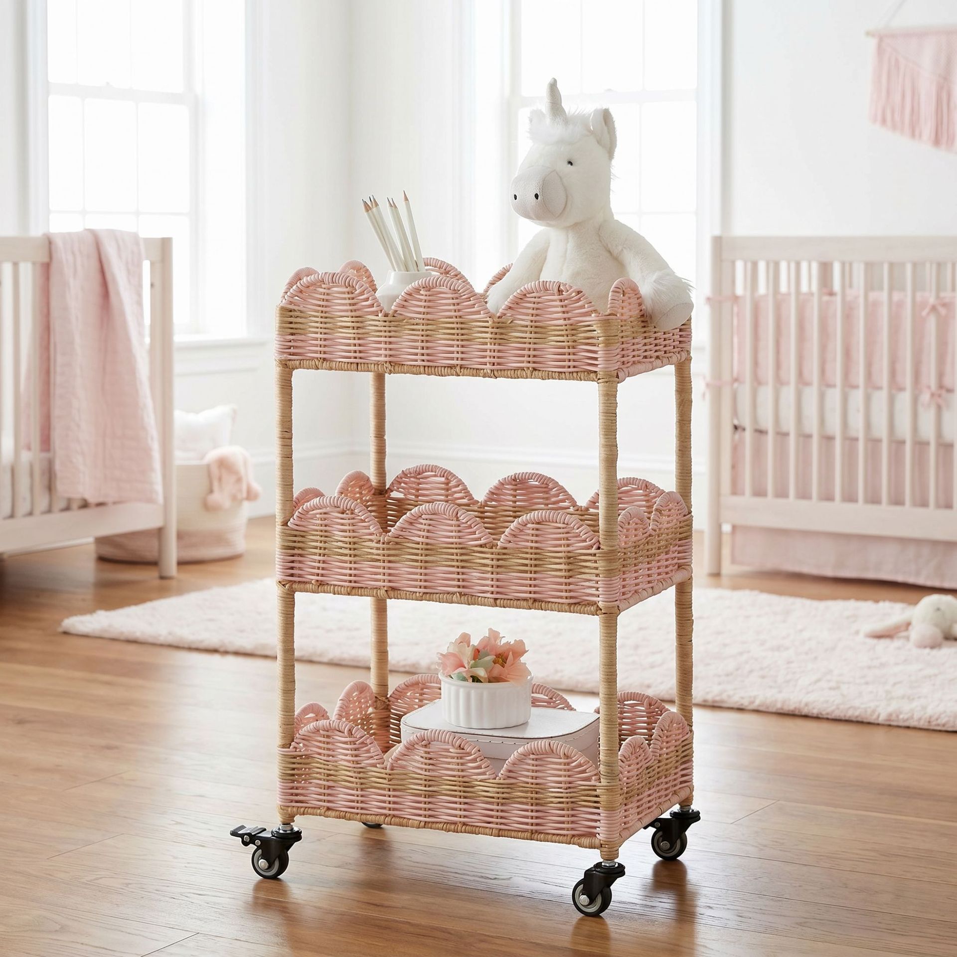Imitation rattan woven basket  - огляд і ціна Baby Products Basket