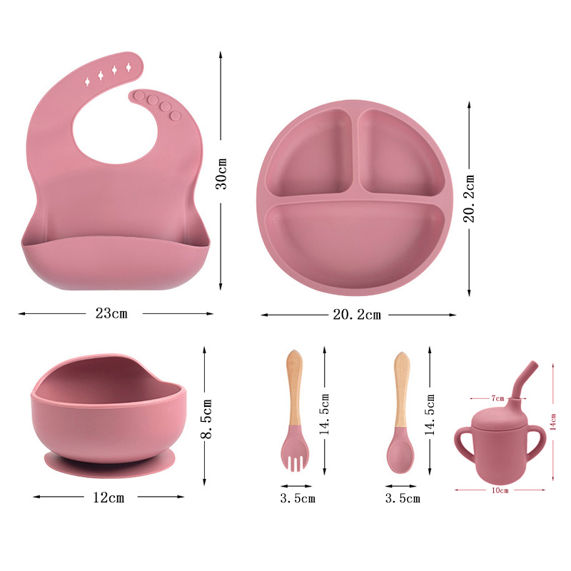 Children's silicone tableware  - огляд і ціна Silicone Baby Bibs