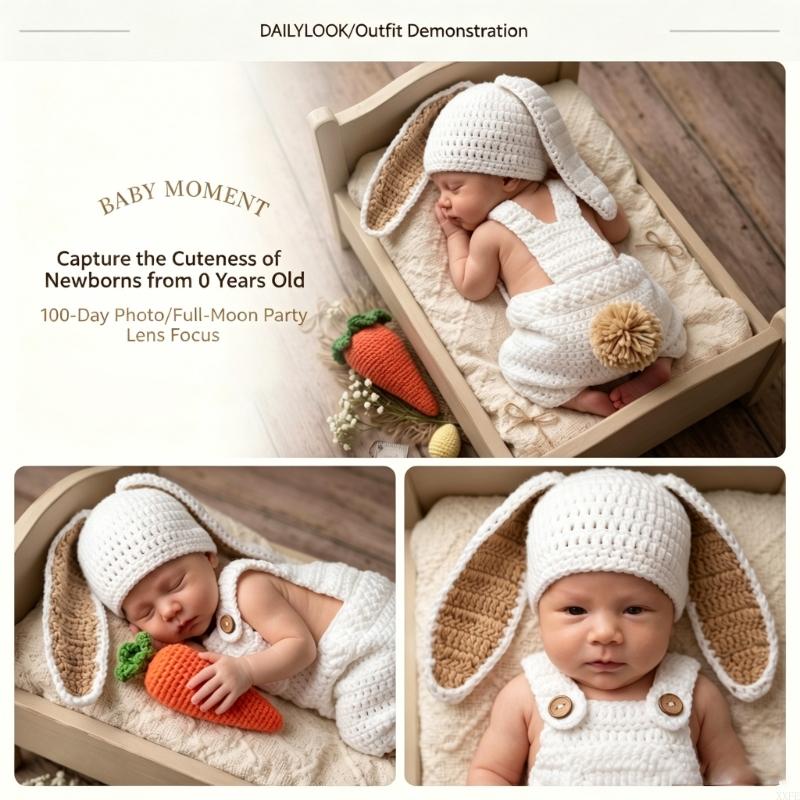 Crochet Knitted Newborn Photog - огляд і ціна Baby Products Useful