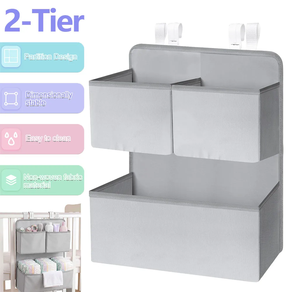 2 Tier Hanging Diaper Organize - огляд і ціна Baby Products Basket