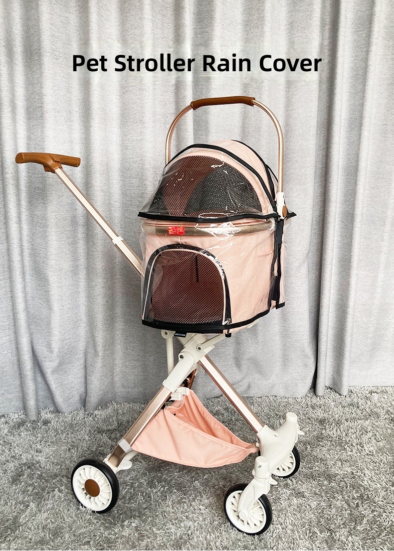 Pet Stroller Rain Cover, Trans - огляд і ціна Stroller Rain Cover