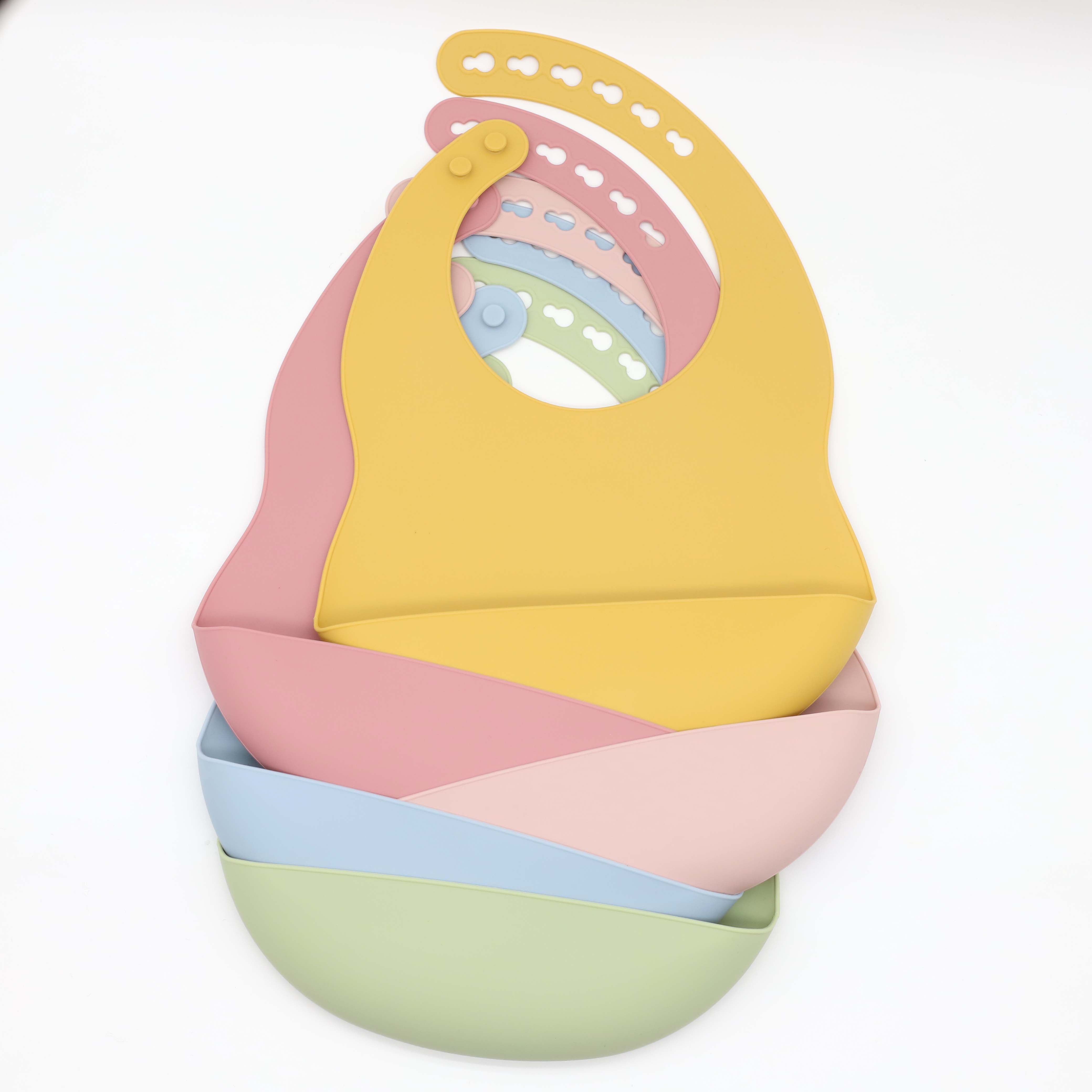 New baby silicone bib with adj - огляд і ціна Silicone Baby Bibs