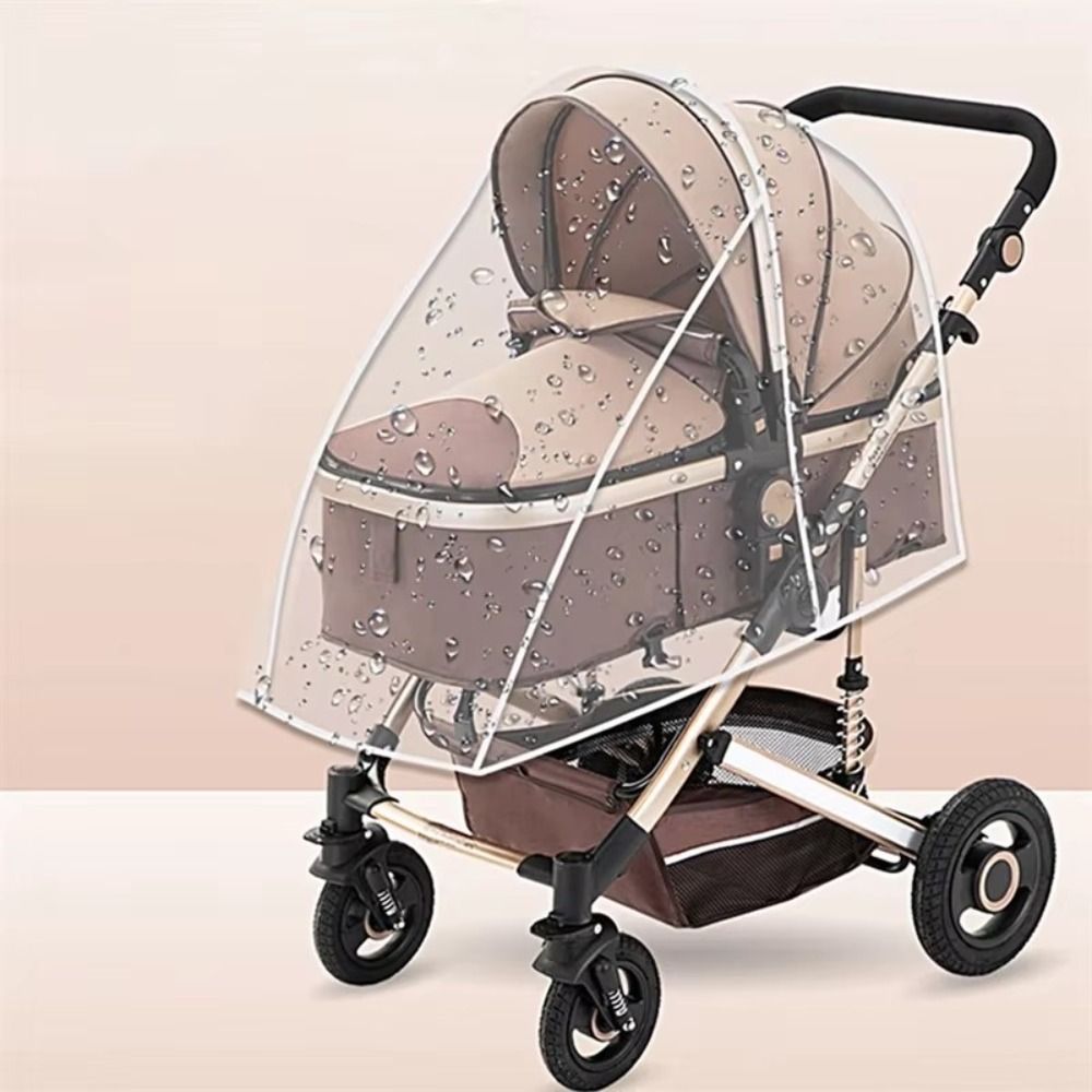 Transparent Baby Stroller Rain - огляд і ціна Stroller Rain Cover