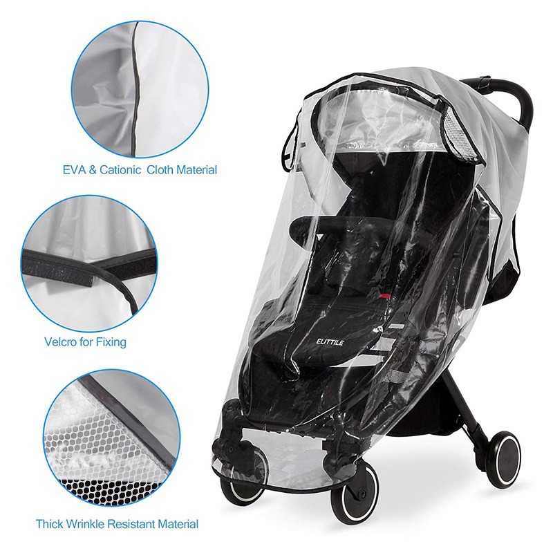 Universal Baby Stroller Rain C - огляд і ціна Stroller Rain Cover