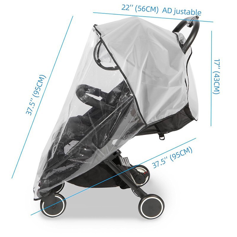 Universal Baby Stroller Rain C - огляд і ціна Stroller Rain Cover