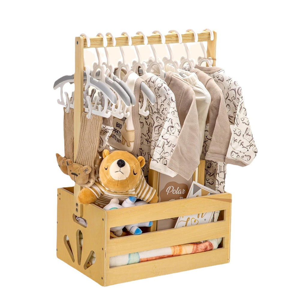 2025 Large Wooden Baby Product - огляд і ціна Baby Products Basket