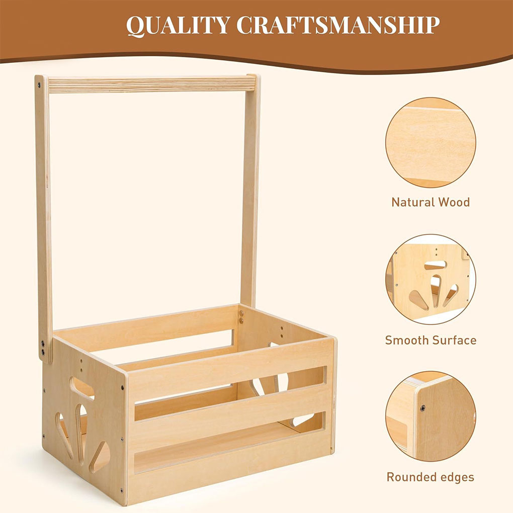 2025 Large Wooden Baby Product - огляд і ціна Baby Products Basket